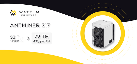 WATTUM Firmware for Antminer S17/S17pro