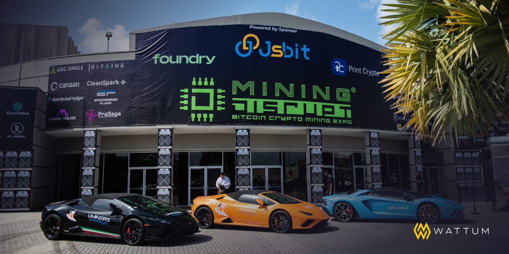 Wattum Attends Mining Disrupt 2022 in Miami, FL