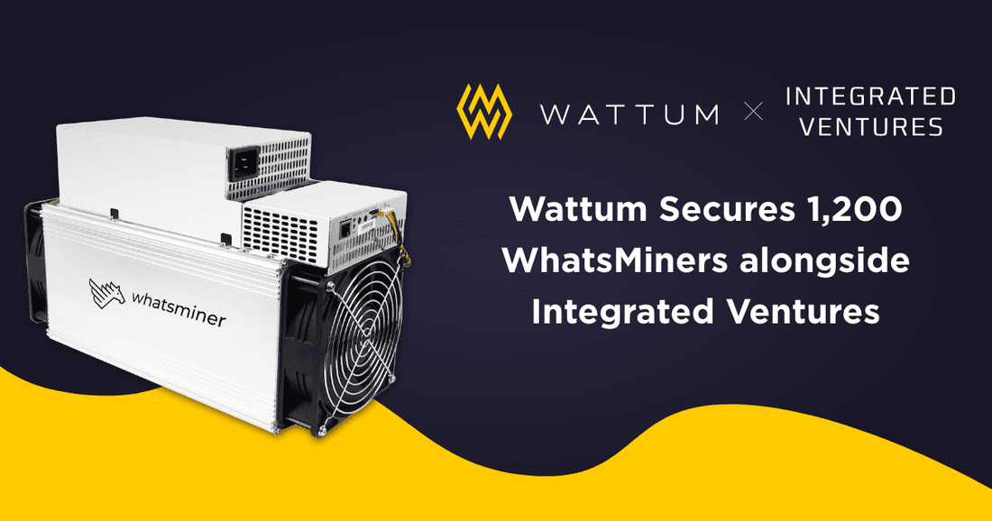 Wattum Secures 1,200 WhatsMiners alongside Integrated Ventures